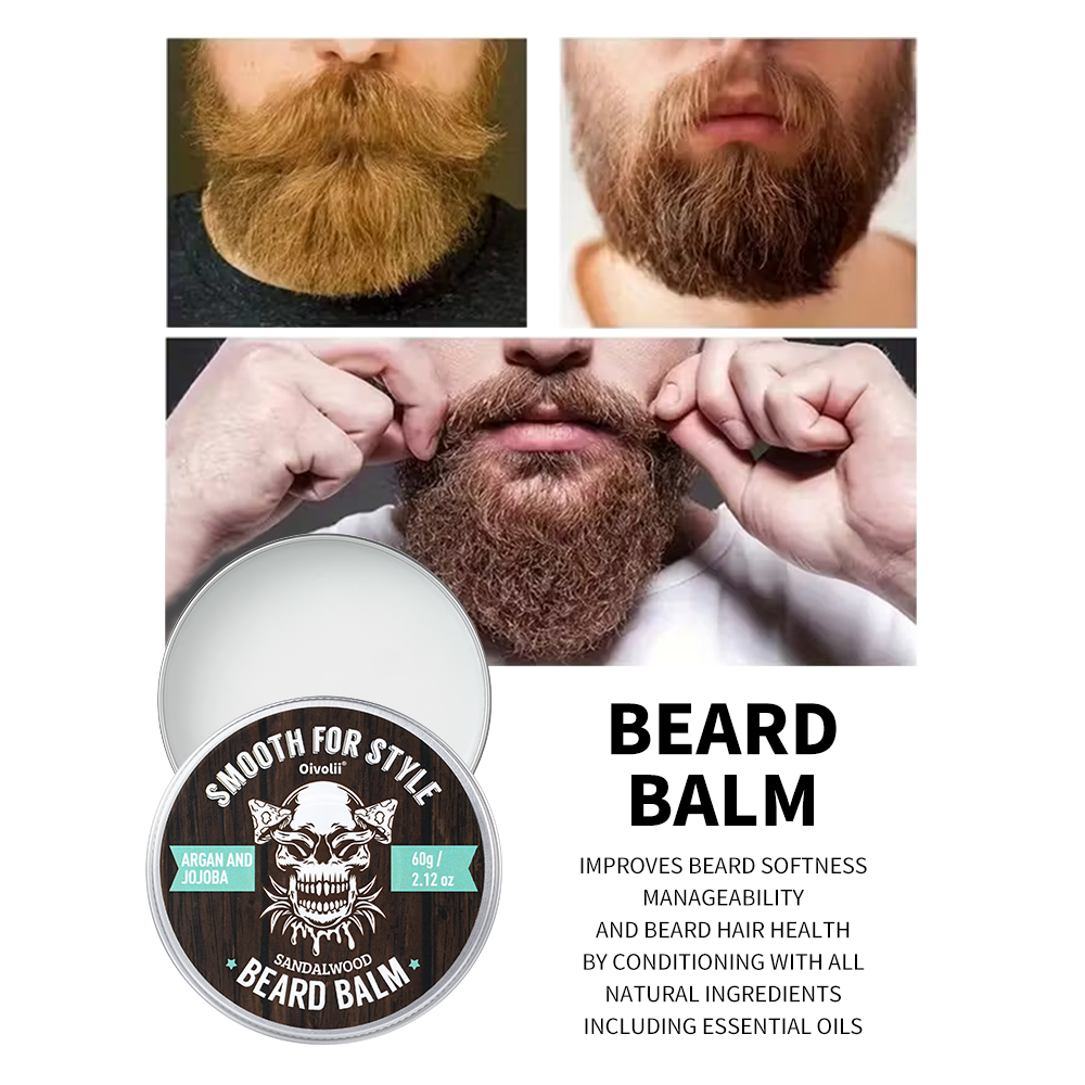 Beard Oil Growth - Baardbalsem voor mannen - Baardgroei Arganolie