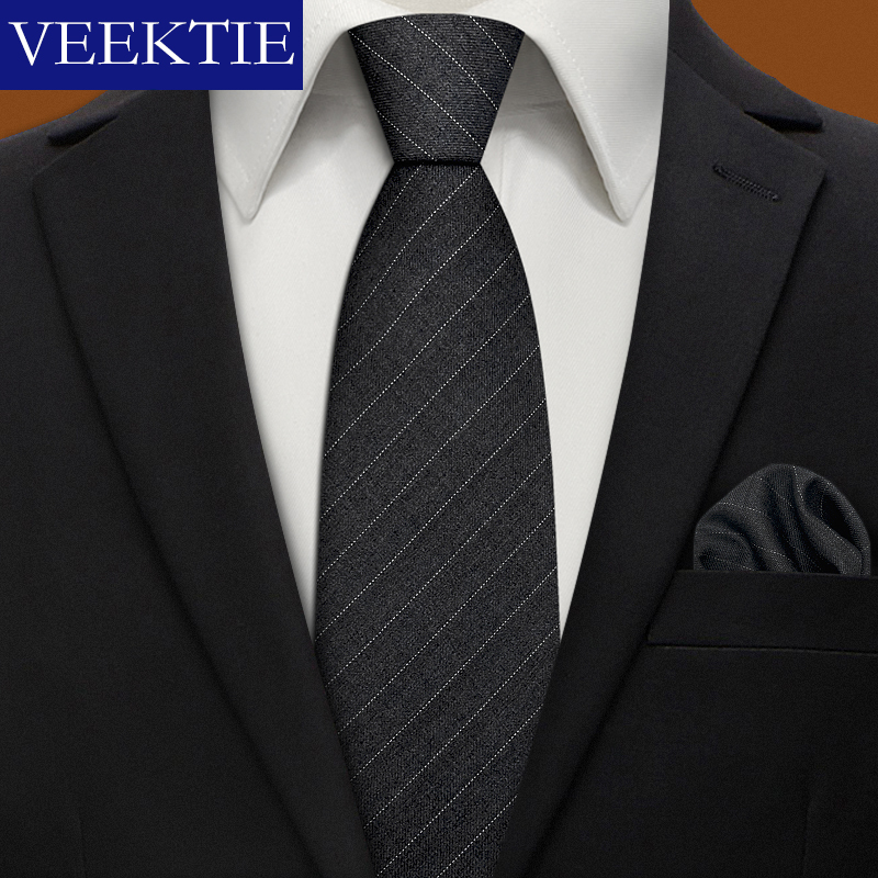 Men'S Grooming Brands - VEEKTIE Merk Effen Kleur Formele Zakelijke