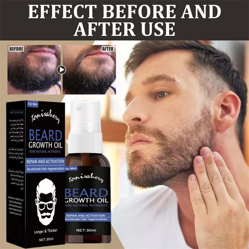 Beard Oil Growth - Baardgroeiolie Baardwaxbalsem Haaruitvalproducten Leave-in conditioner voor