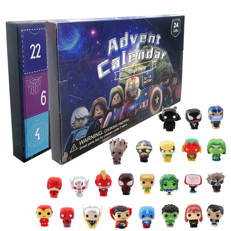 Mens Grooming Advent Calendar - Marvel Adventskalender Box Countdown Avengers Spiderman