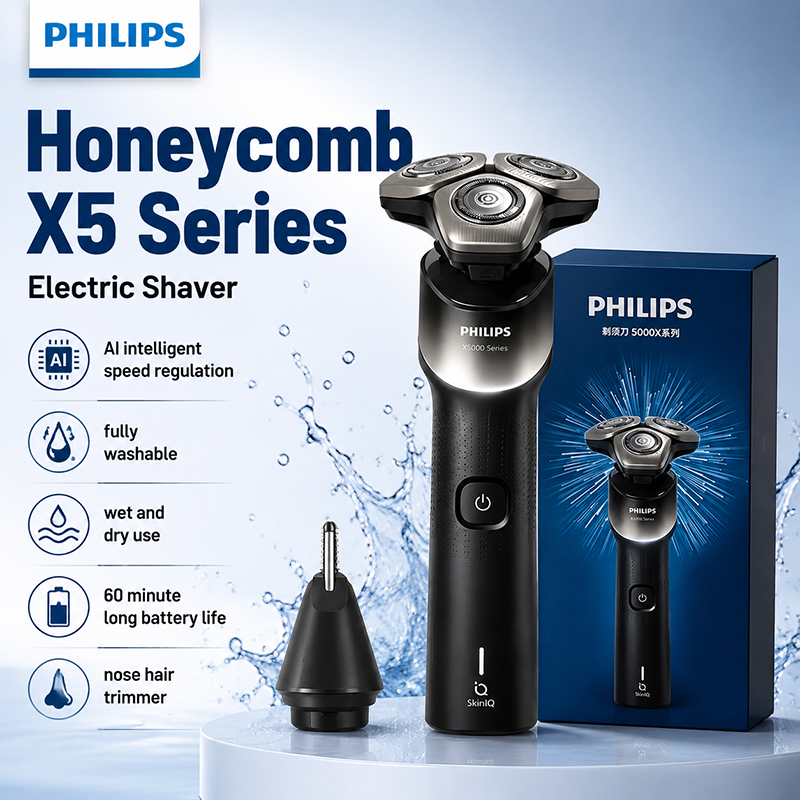 Philips XQ523 Rotatie Elektris - Mens Grooming Kit Philips recensie en prijs