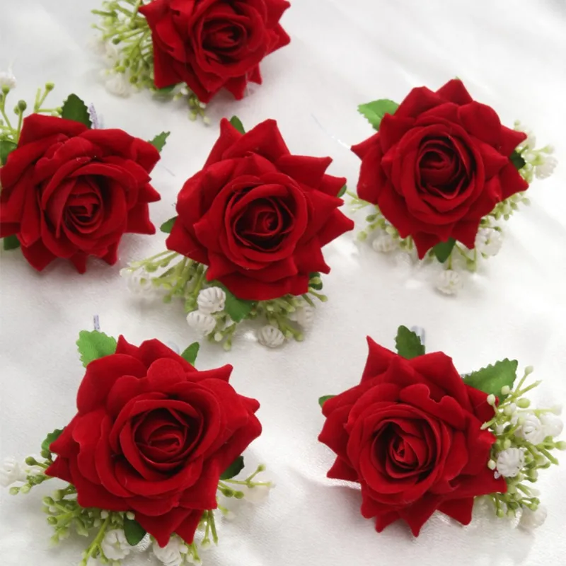 6 stks/set Boutonniere voor Ma - Men'S Grooming Set recensie en prijs