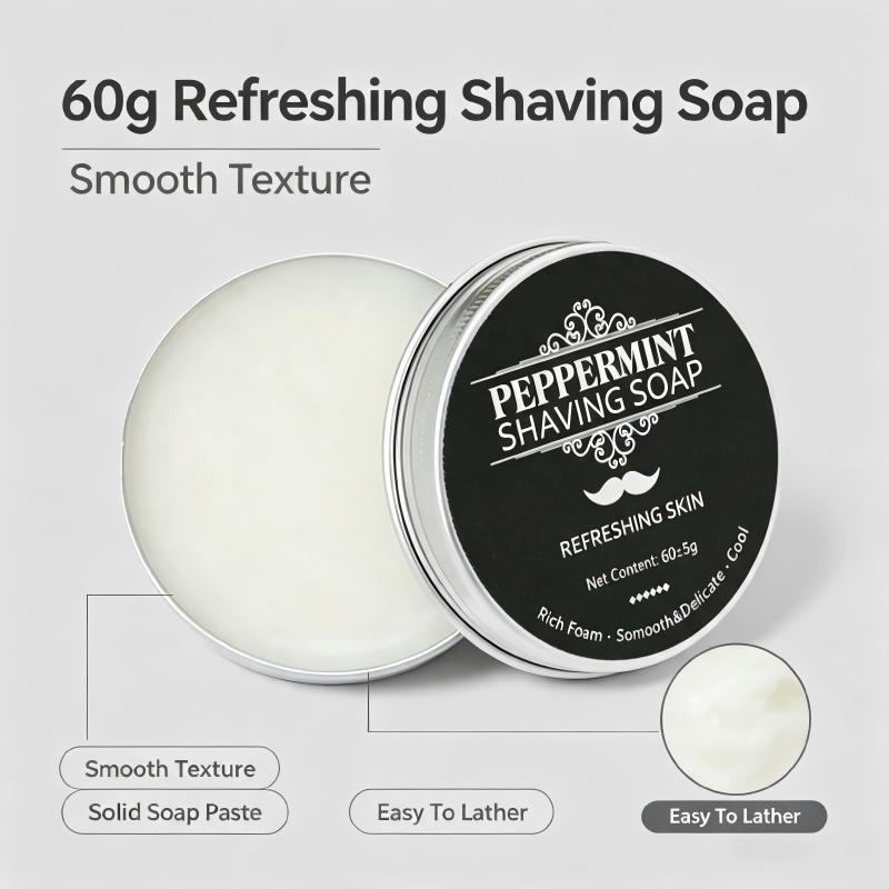 Pepermunt Scheerzeep 60g Heren - Men'S Grooming And Skin Care recensie en prijs