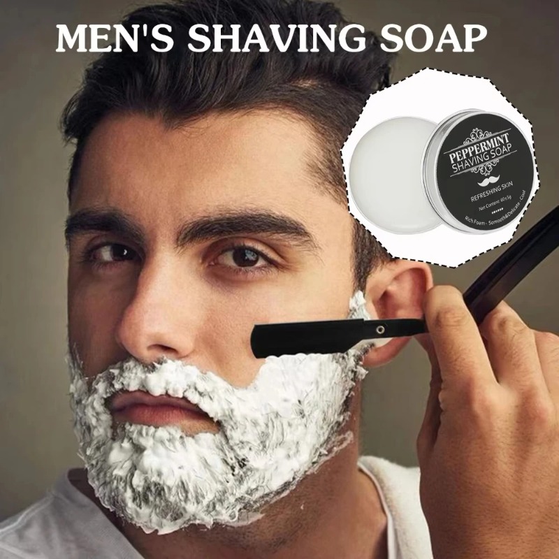 Pepermunt Scheerzeep 60g Heren - Men'S Grooming And Skin Care recensie en prijs