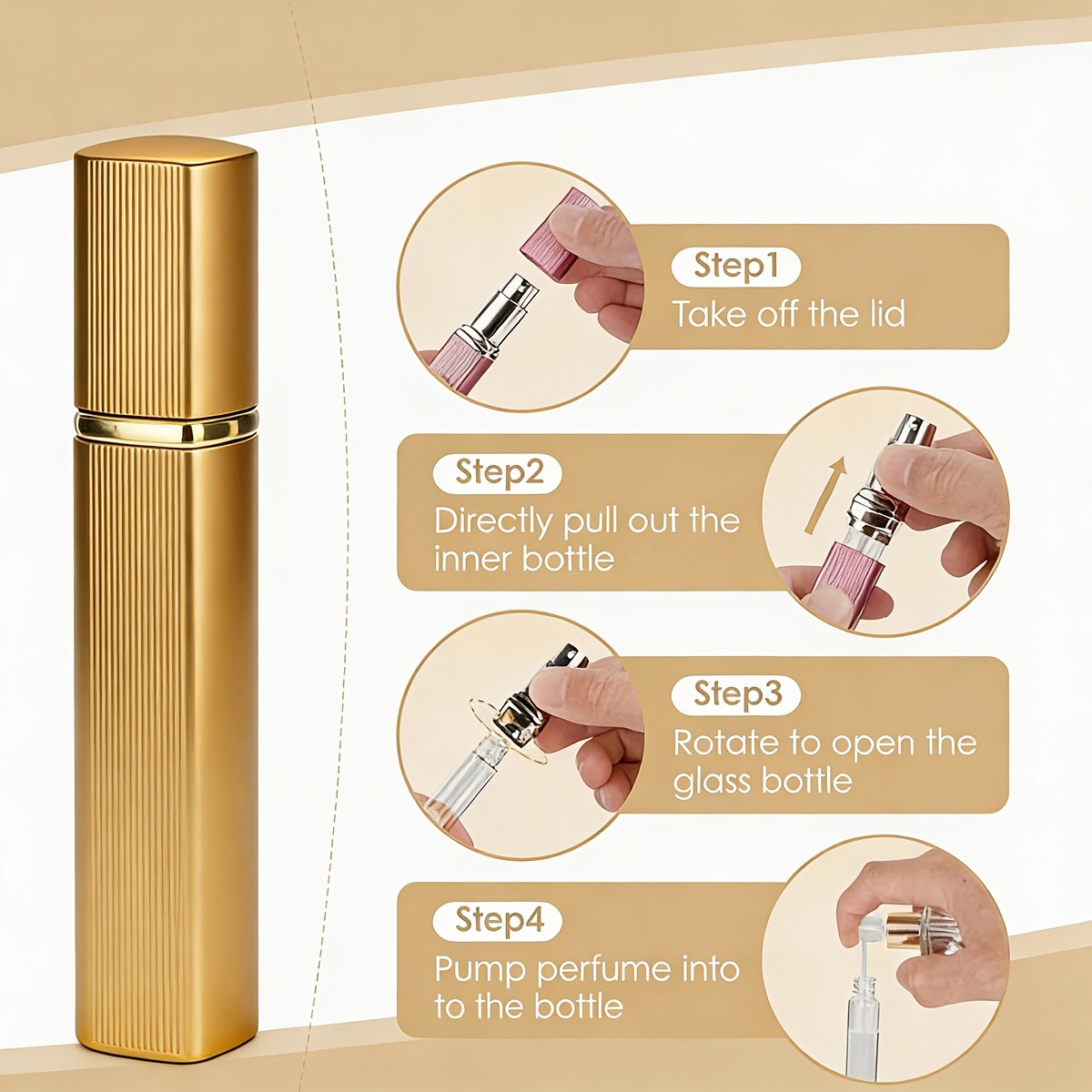 2-delige set, 12 ml hervulbare - Cologne Spray Bottle recensie en prijs