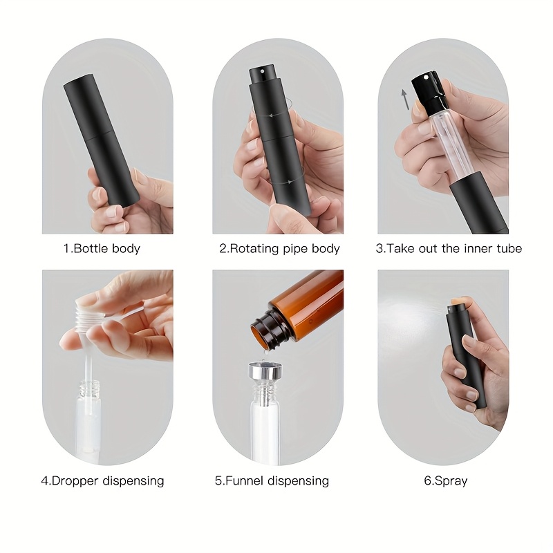 3 Reissetjes met 10ml parfumsp - Cologne Spray Bottle recensie en prijs